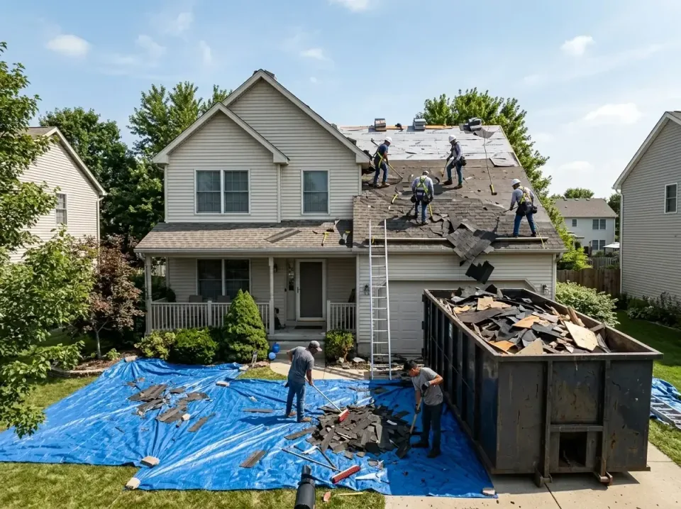 roof-replacement-debris-remova-004 — frequently asked questions, Cheapest Dumpster Rentals in Lindale, GA